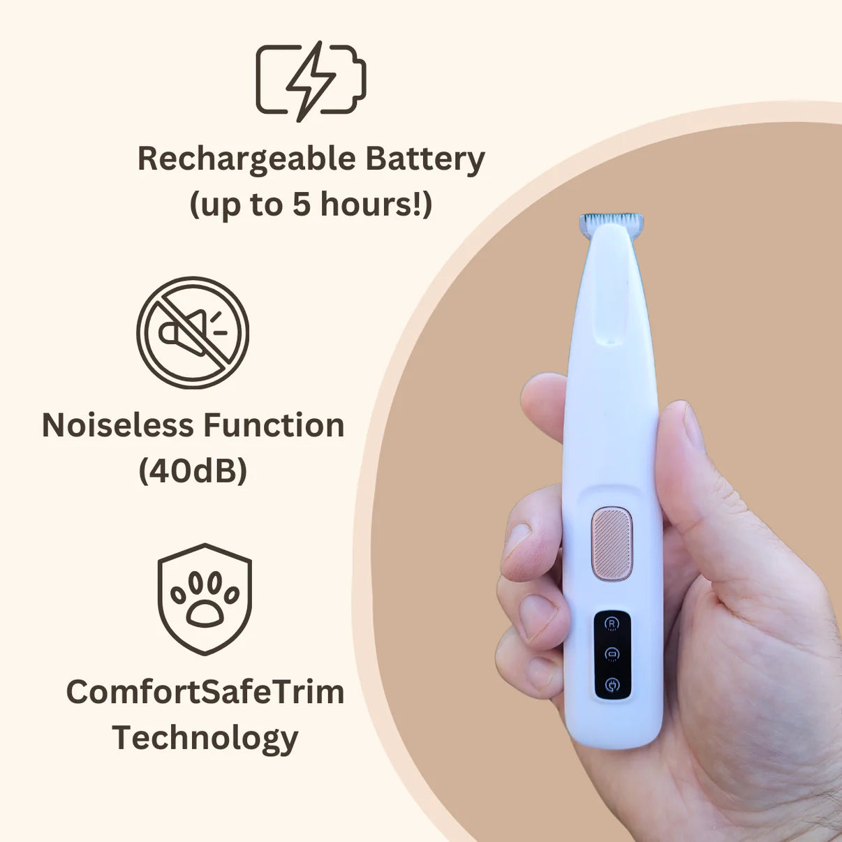 PetiClip -For paws & sensitive areas