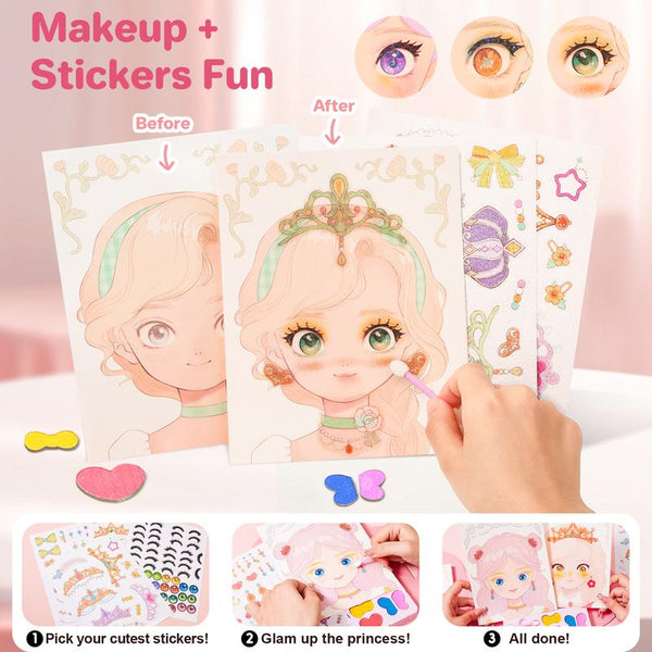 Princess Glamour Sticker Book