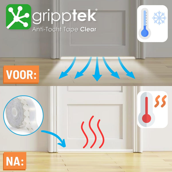 DraftGuard Clear Weatherproof Tape
