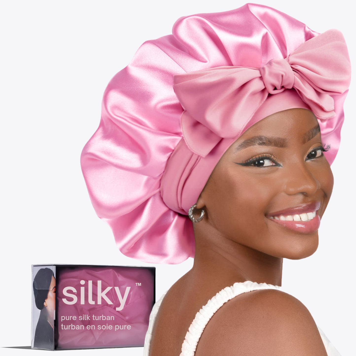 All-Night Silk Bonnet™ -  Protect Your Hair in Style [Buy 1 Get 4]