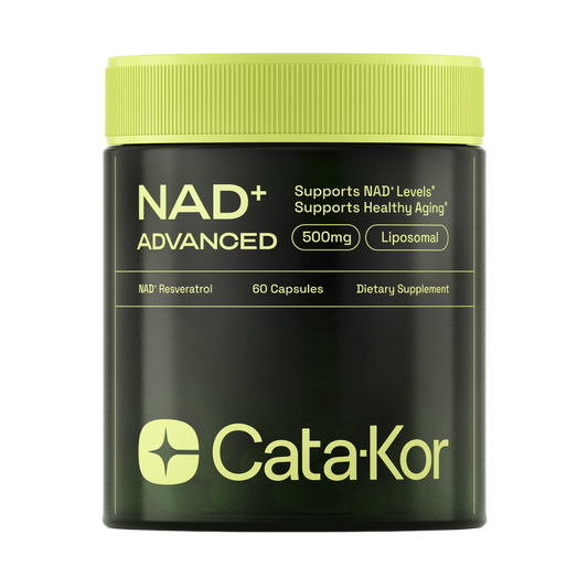 Cata-Kor NMN Supplement Alternative - Liposomal NAD Supplement 500 mg[60 Capsules]