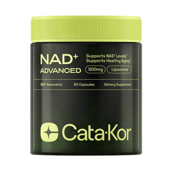 Cata-Kor NMN Supplement Alternative - Liposomal NAD Supplement 500 mg[60 Capsules]