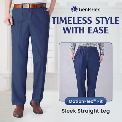 GentsFlex - Flexible Waist Straight Fit Comfort Denim